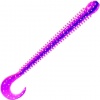 Приманка силиконовая Dunaev Zub-Worm Zander 10,8см (610, Фиолетовый с блестками)
