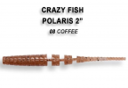 Приманка силиконовая Crazy Fish Polaris 2" 5,4см  (17-54-8-6)