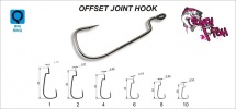 Крючок офсетный Crazy Fish Offset Joint Hook №7/0 