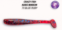 Приманка силиконовая Crazy Fish Nano Minnow 2.2' 5,5см (22-55-73-6)