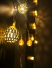 Гирлянда светодиодная 40L 5м (Золотой марокканский шар, Желтый)