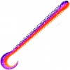 Приманка силиконовая Dunaev Zub-Worm Zander 13,5см (021, Фиолетово-красный)
