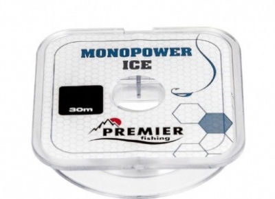 Леска Premier Monopower Ice Clear Nylon 30м