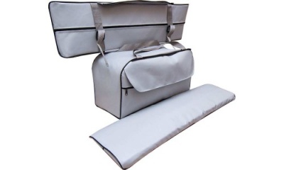 Сумка - рундук для лодки (мягкая сидушка+сидушка с сумкой) ПВХ 85*20см
