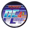 Плетеный шнур Dunaev Braid PE X4 Multicolor 150м (0.10мм)