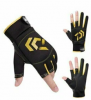 Перчатки Gore-Tex с тремя пальцами (Черный/Желтый)