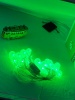 Гирлянда светодиодная Шары прозрачные большие (Зеленый)