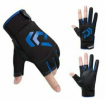 Перчатки Gore-Tex с тремя пальцами (Черный/Синий)