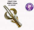 Приманка силиконовая Crazy Fish Nimble 2.5'' 6,5см  (44-65-26-6)