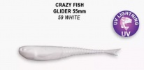 Приманка силиконовая Crazy Fish Glider 2.2'' 5,5см  (35-55-59-6)