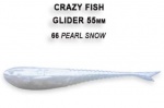 Приманка силиконовая Crazy Fish Glider 2.2'' 5,5см  (35-55-66-6)