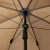 Зонт Nisus с тентом прямой полузакрытый d2,4м